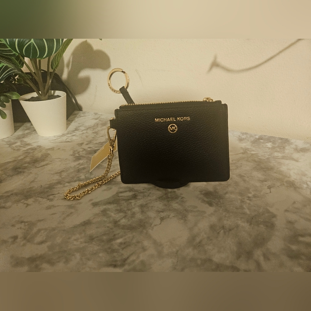 Michael Kors Jet Set Card Wallet Wristlet NWT